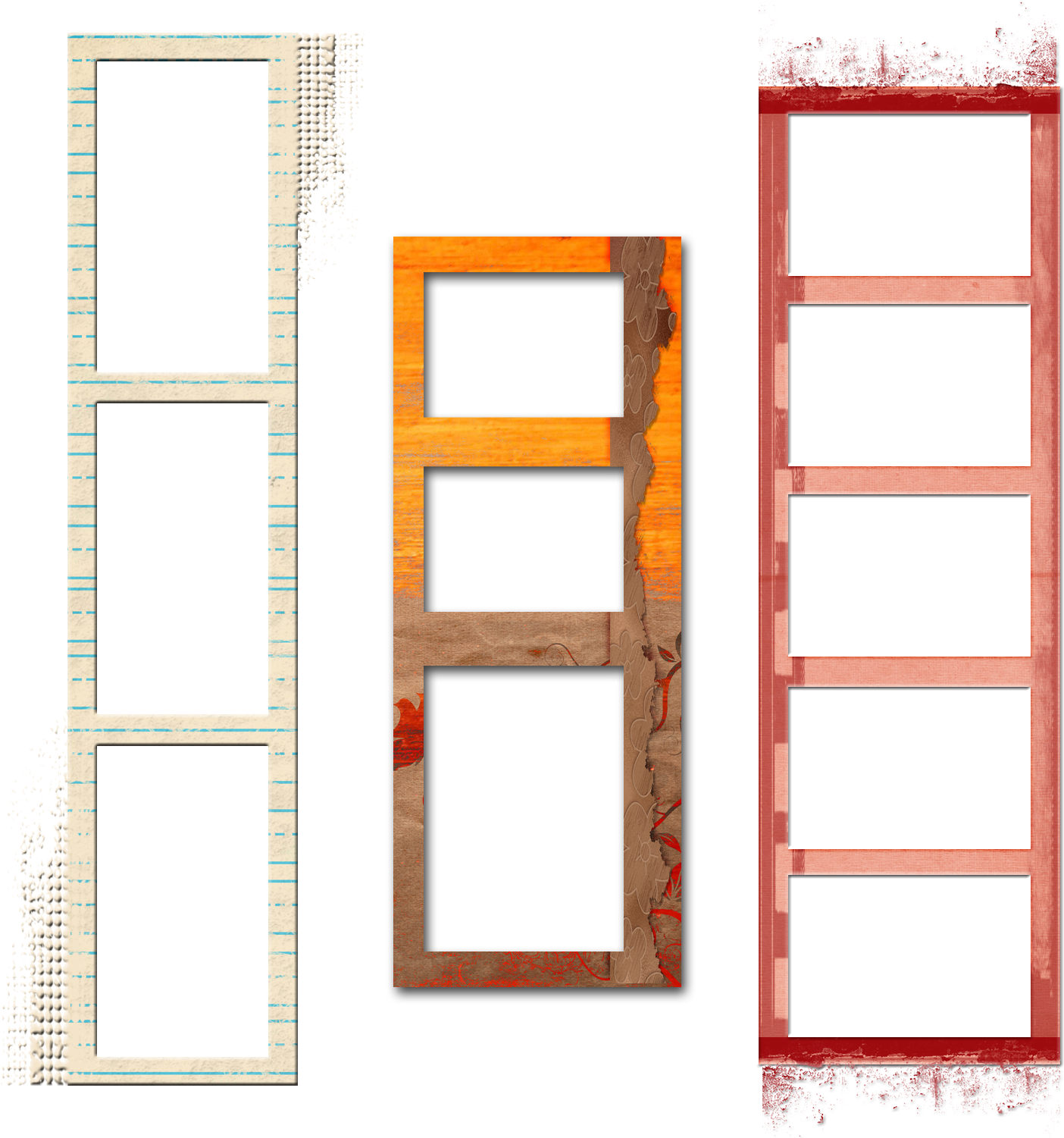 Shelf Clipart , Png Download - Polaroid Png Colored Transparent Png (1404x1501), Png Download