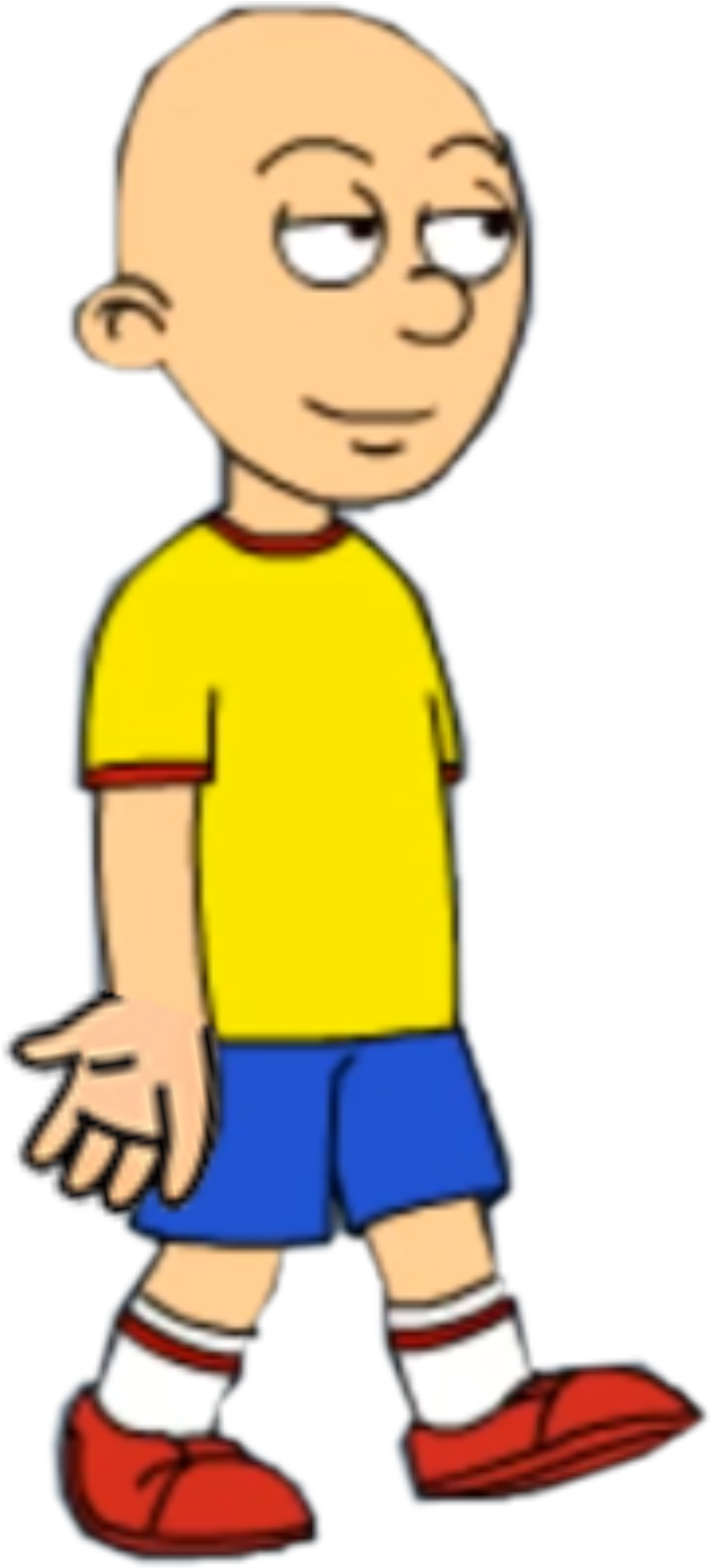 Popular And Trending Caillou Stickers On Picsart - Goanimate Caillou Clipart (1330x2620), Png Download