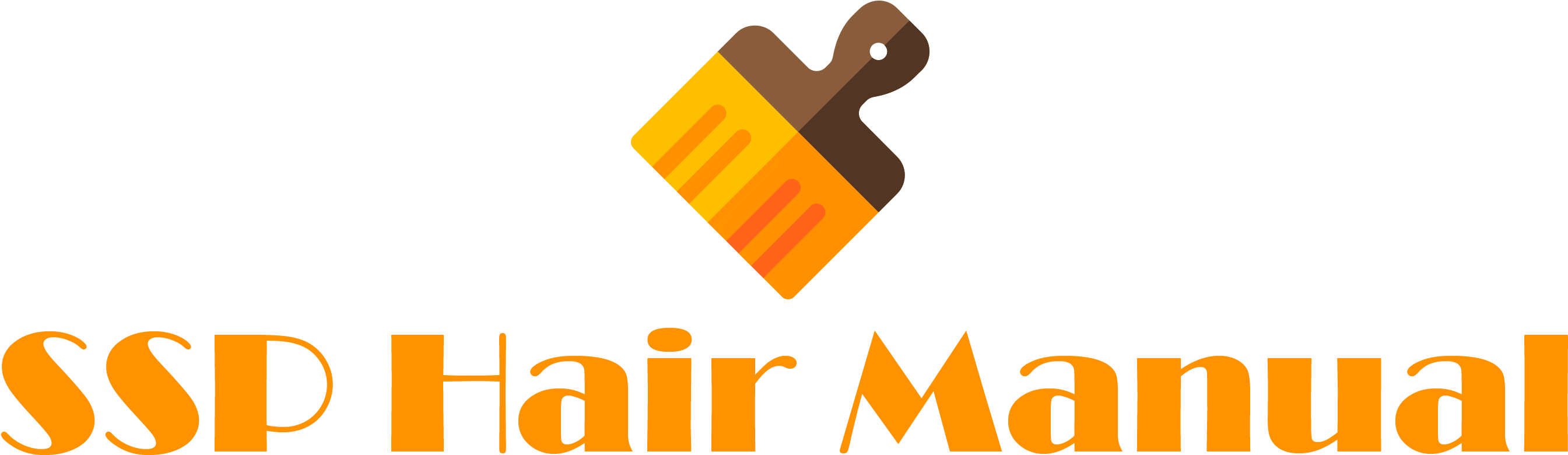 Ssp Hair Manual - Graphic Design Clipart (2714x848), Png Download