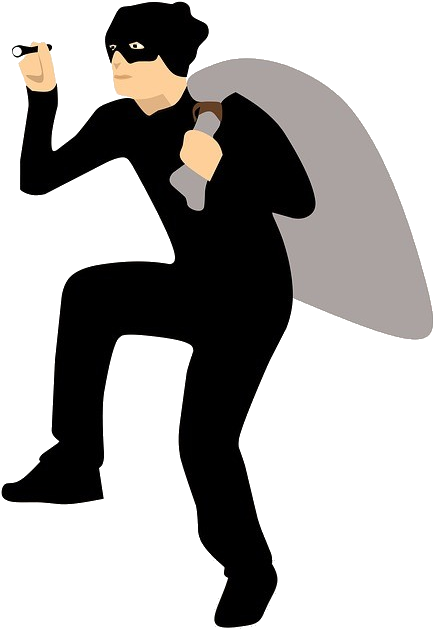 Burglar Transparent Clipart (689x691), Png Download