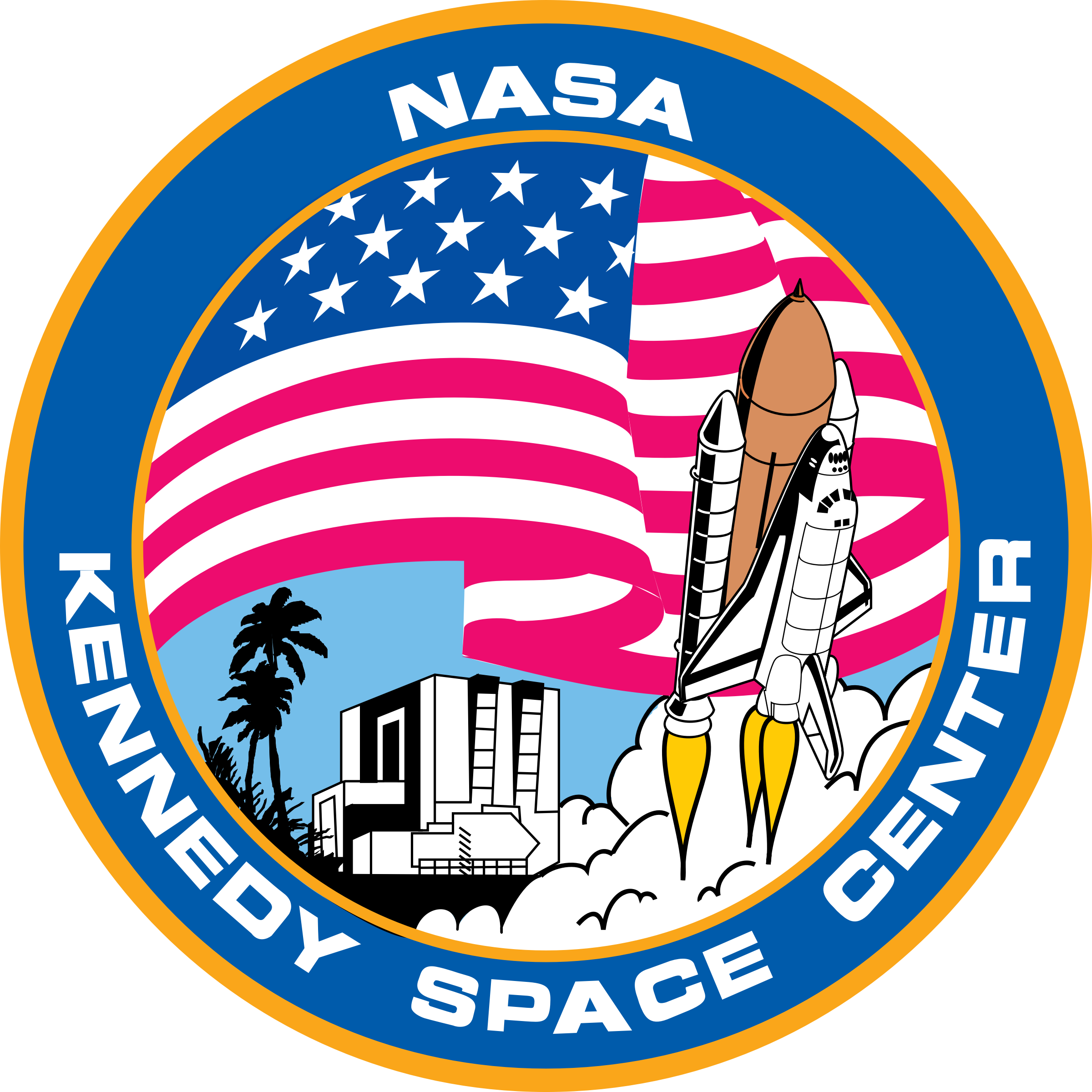 Kennedy Space Center Clipart - Kennedy Space Center Icon - Png Download (2400x2400), Png Download