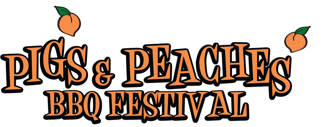 Pigs & Peaches Bbq Festival Header Clipart (1100x445), Png Download