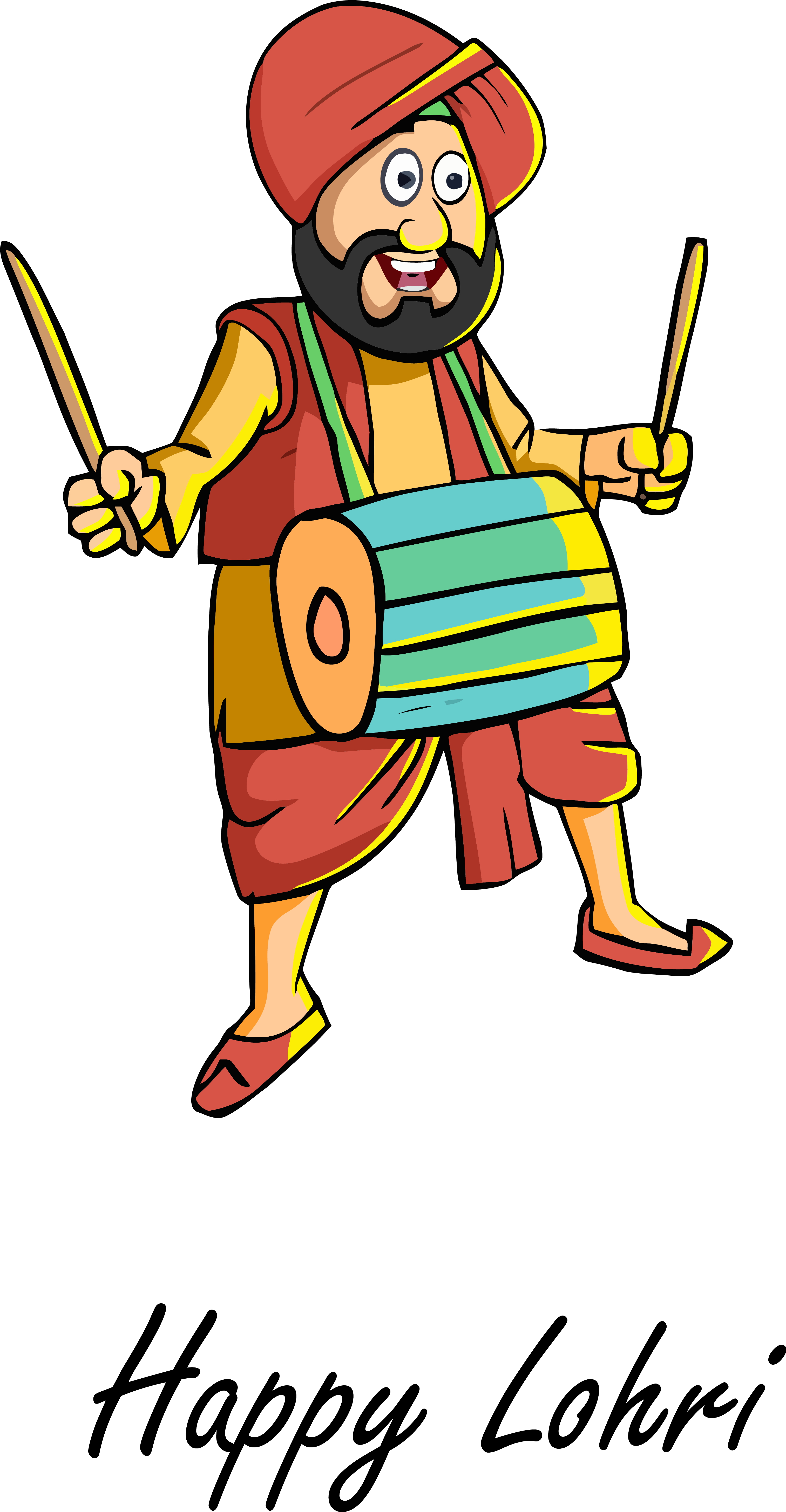 Lohri Clipart - Png Download (3027x5881), Png Download