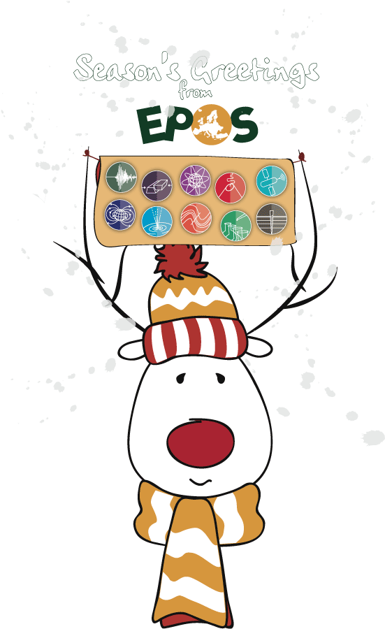 Epos Season"s Greetings - Cartoon Clipart (566x918), Png Download