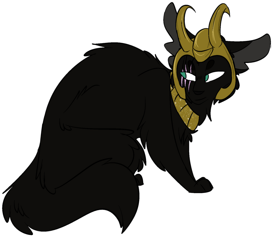 Loki By Dragofelid Loki By Dragofelid - Cartoon Clipart (894x776), Png Download