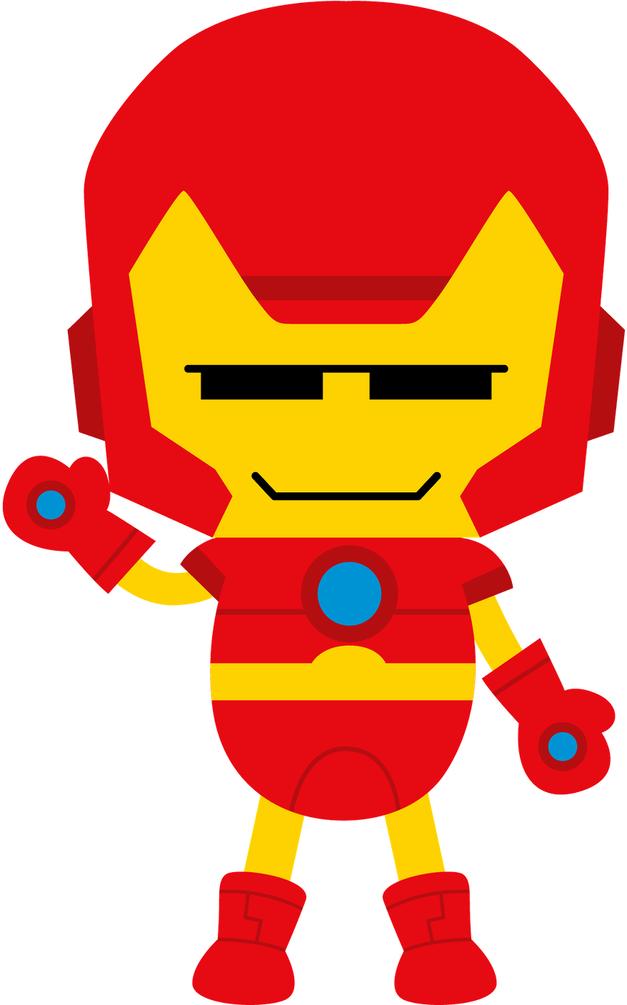 Avengers Dia Del Niño Png Clipart (900x1406), Png Download