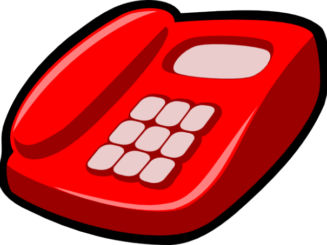 Telephone Clip Art - Png Download (640x480), Png Download
