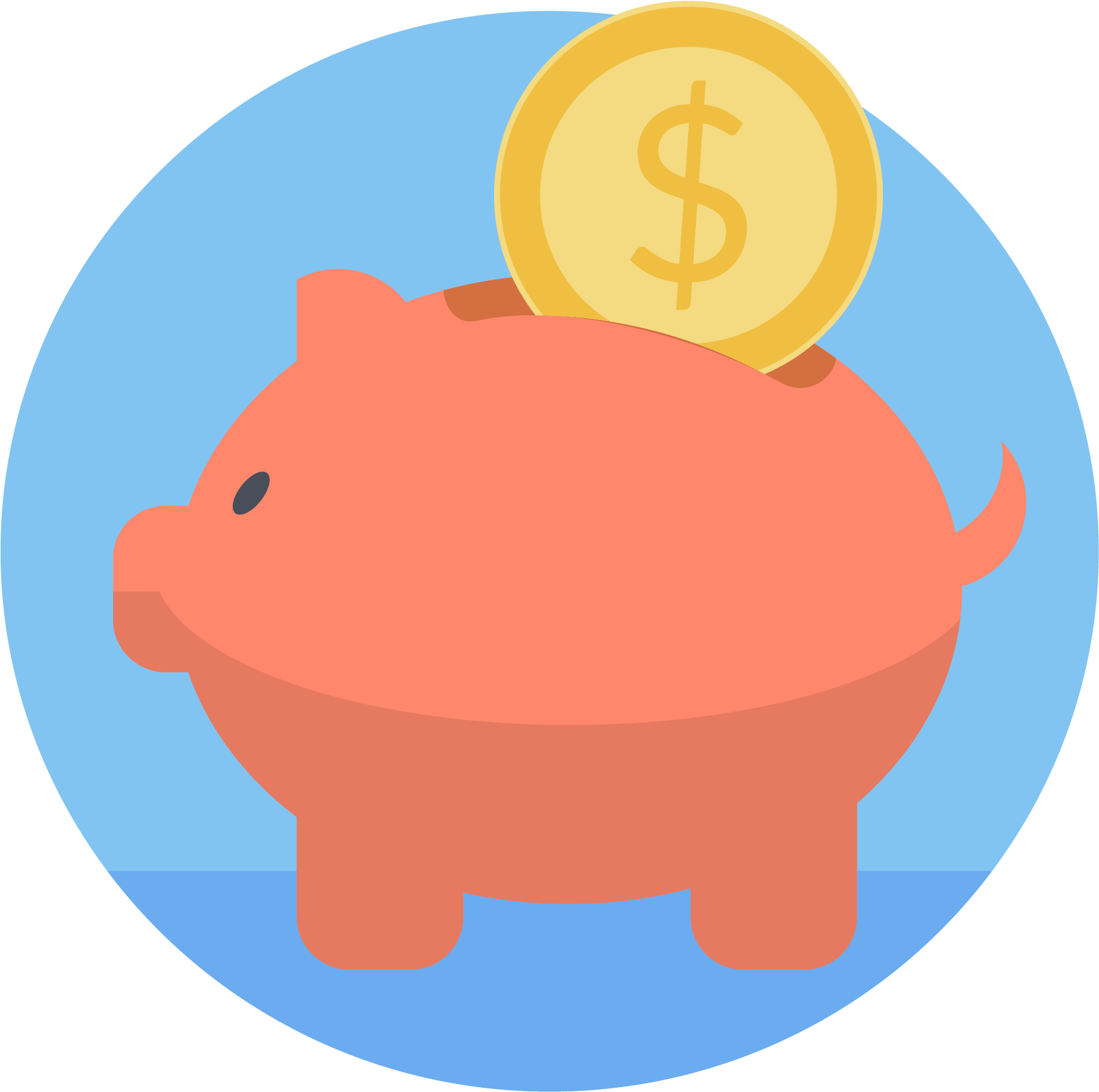 Thrift Icon Clipart (2000x1957), Png Download