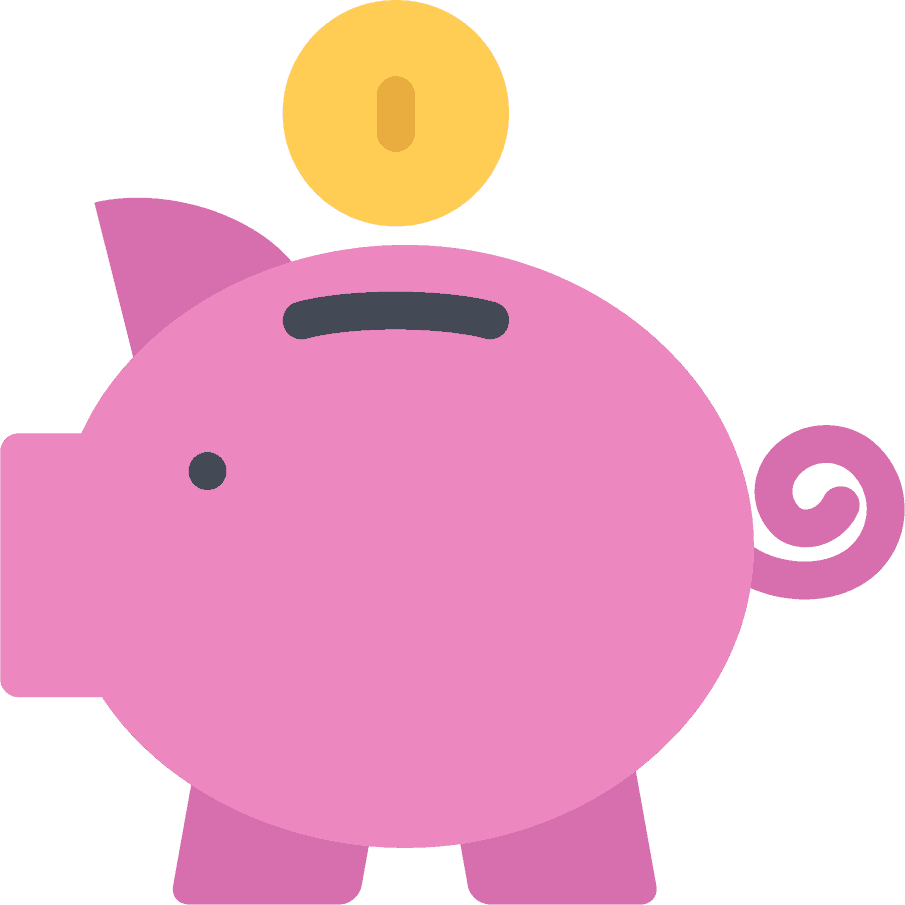 Piggy Bank - Savings Account Icon Clipart (905x905), Png Download