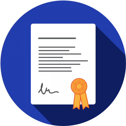 Contract Icon - Illustration Clipart (600x600), Png Download
