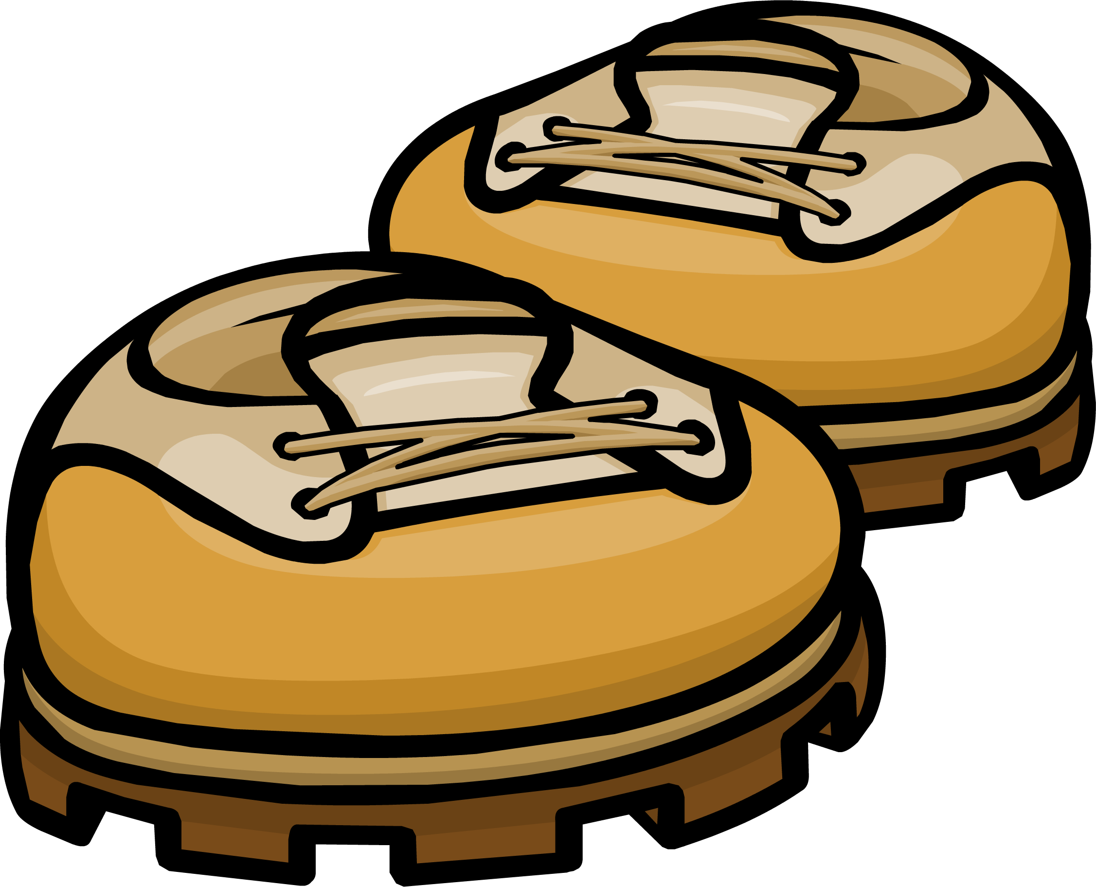 Club Penguin Rewritten Wiki - Club Penguin Boots Clipart (2253x1822), Png Download