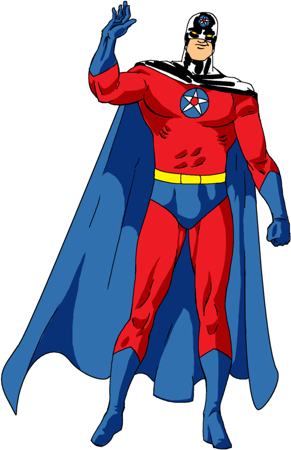 Vintage Comic Muscle Png - Superman Clipart (600x942), Png Download