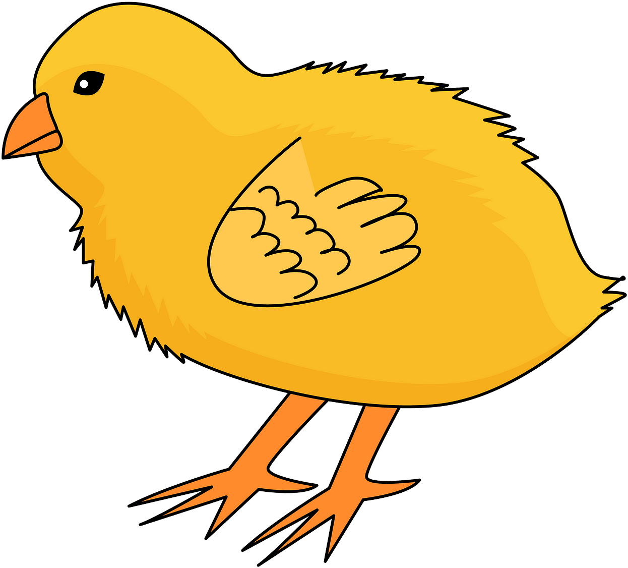 Chick Clipart - Clipart Of Chick - Png Download (1280x1141), Png Download