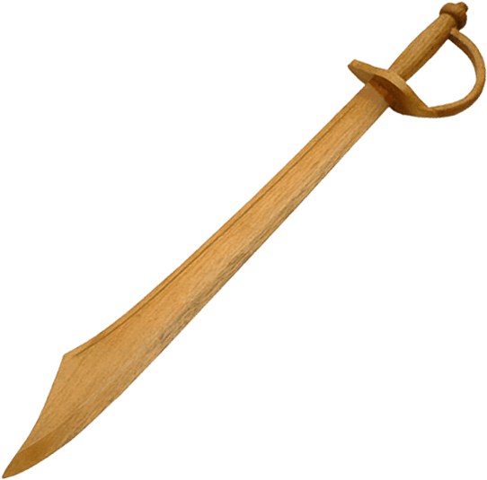 Pirates Swords Png - Wooden Clipart (555x555), Png Download