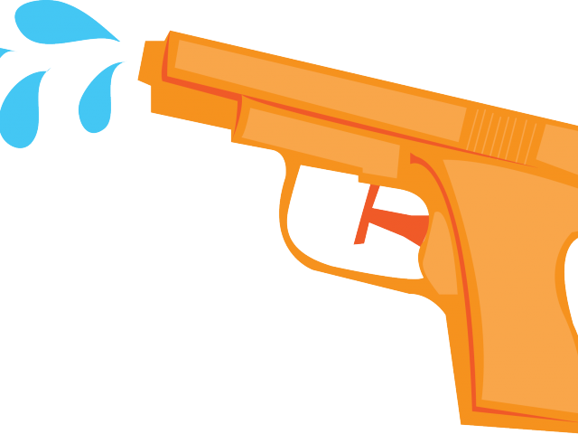 Water Gun Clip Art - Png Download (640x480), Png Download