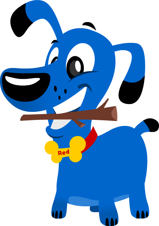 Blue Wheelers Dog Logo Png Clipart (556x792), Png Download