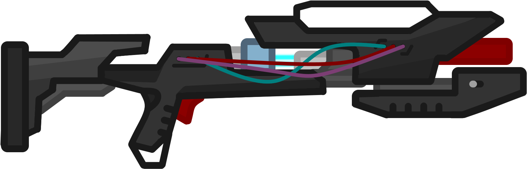 Rifle Clipart (1920x740), Png Download