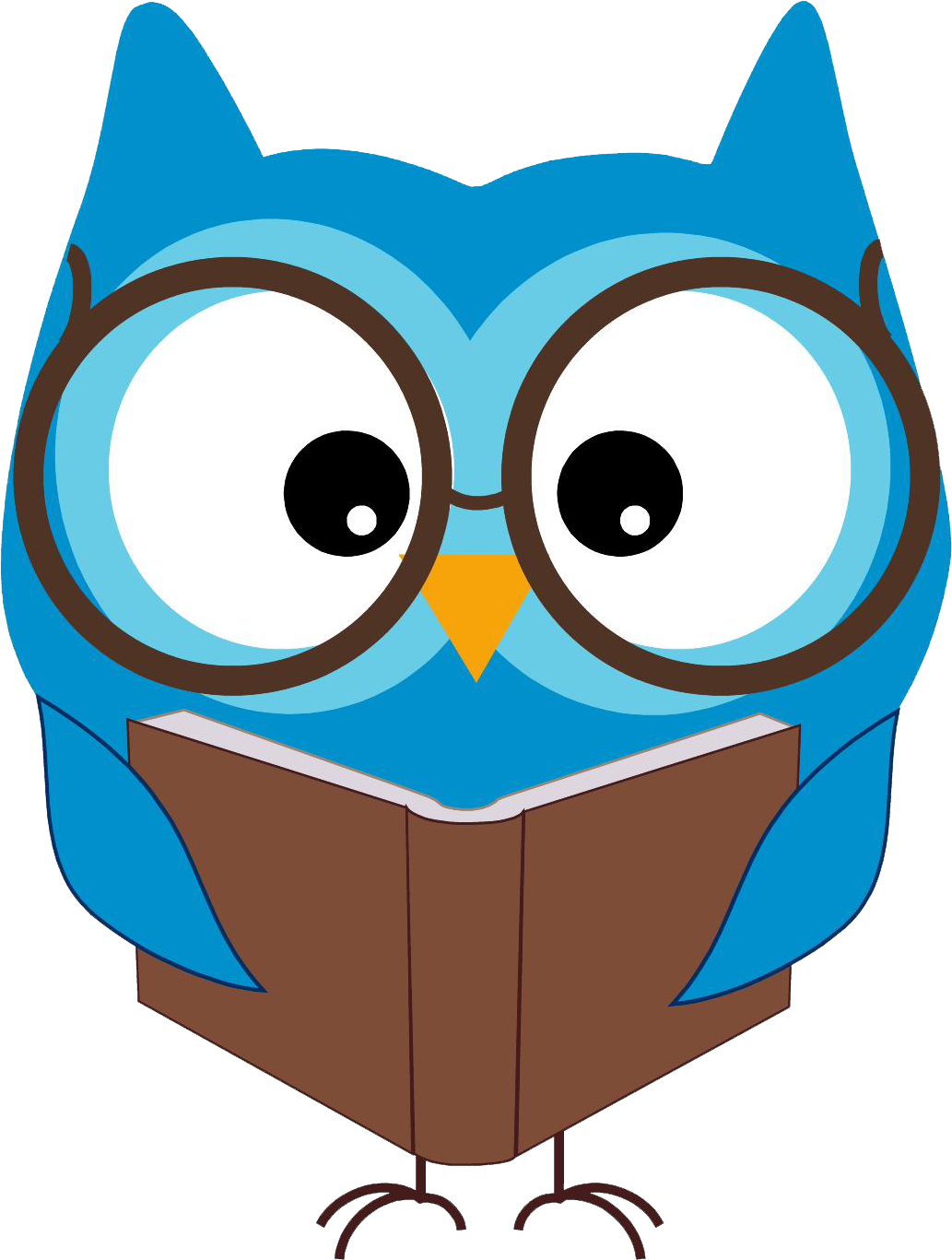 Owl Free Content Scalable Vector Graphics Clip Art - Reading Clipart - Png Download (830x1191), Png Download