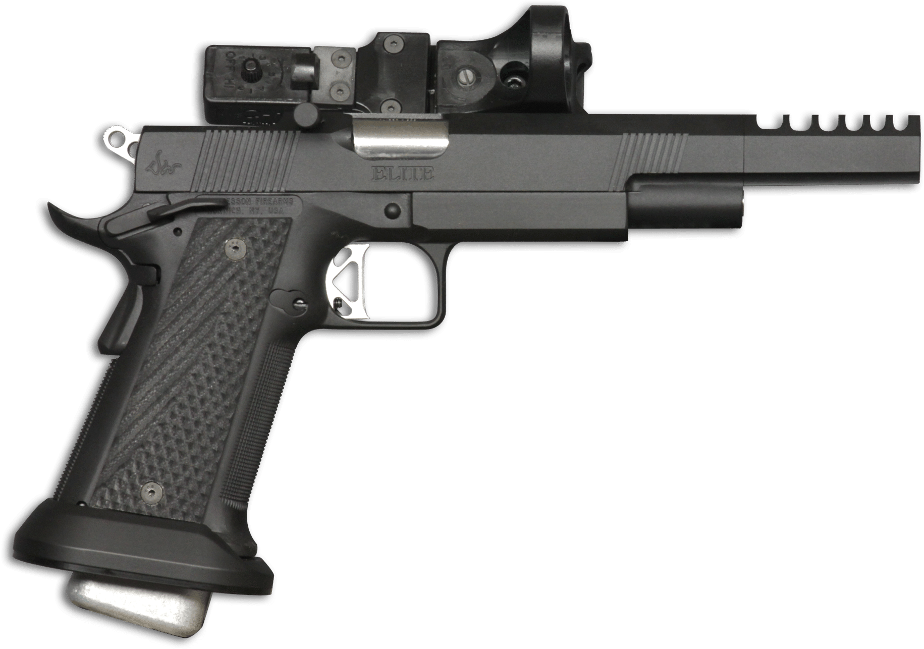 Family Guy Clipart Gun Png - Cz P 07 Suppressor Transparent Png (1831x1286), Png Download