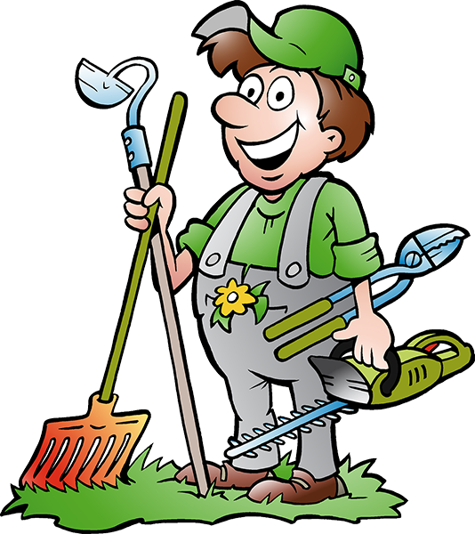 Gardener Clipart - Png Download (534x600), Png Download
