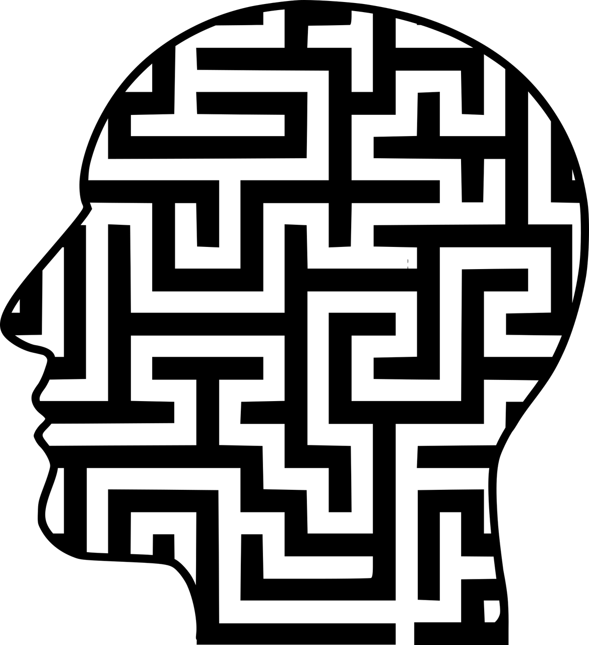 Profiling Opponents - Maze Free Clipart (935x1024), Png Download