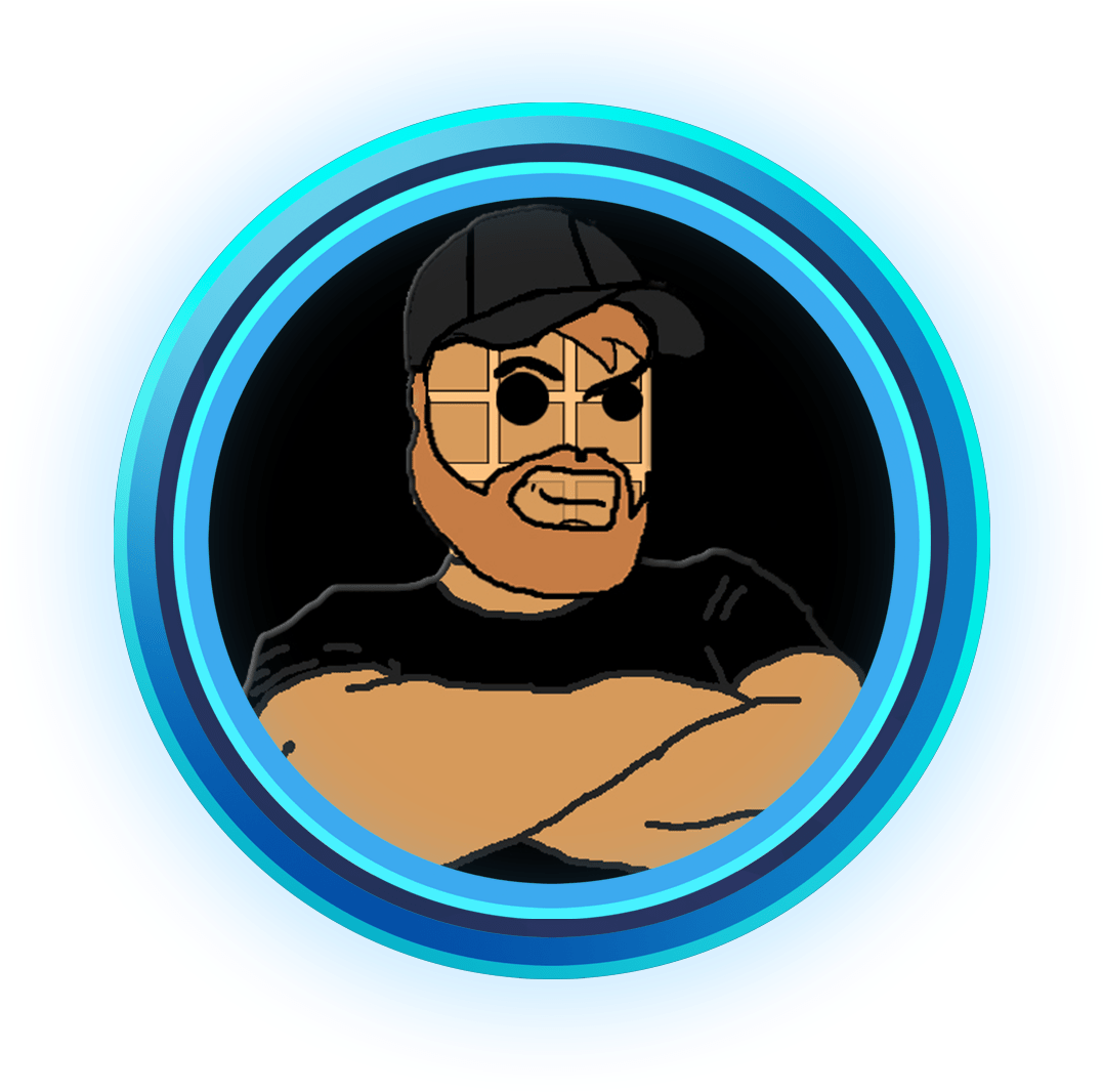 Nerd Waffle - Circle Clipart (1101x1105), Png Download