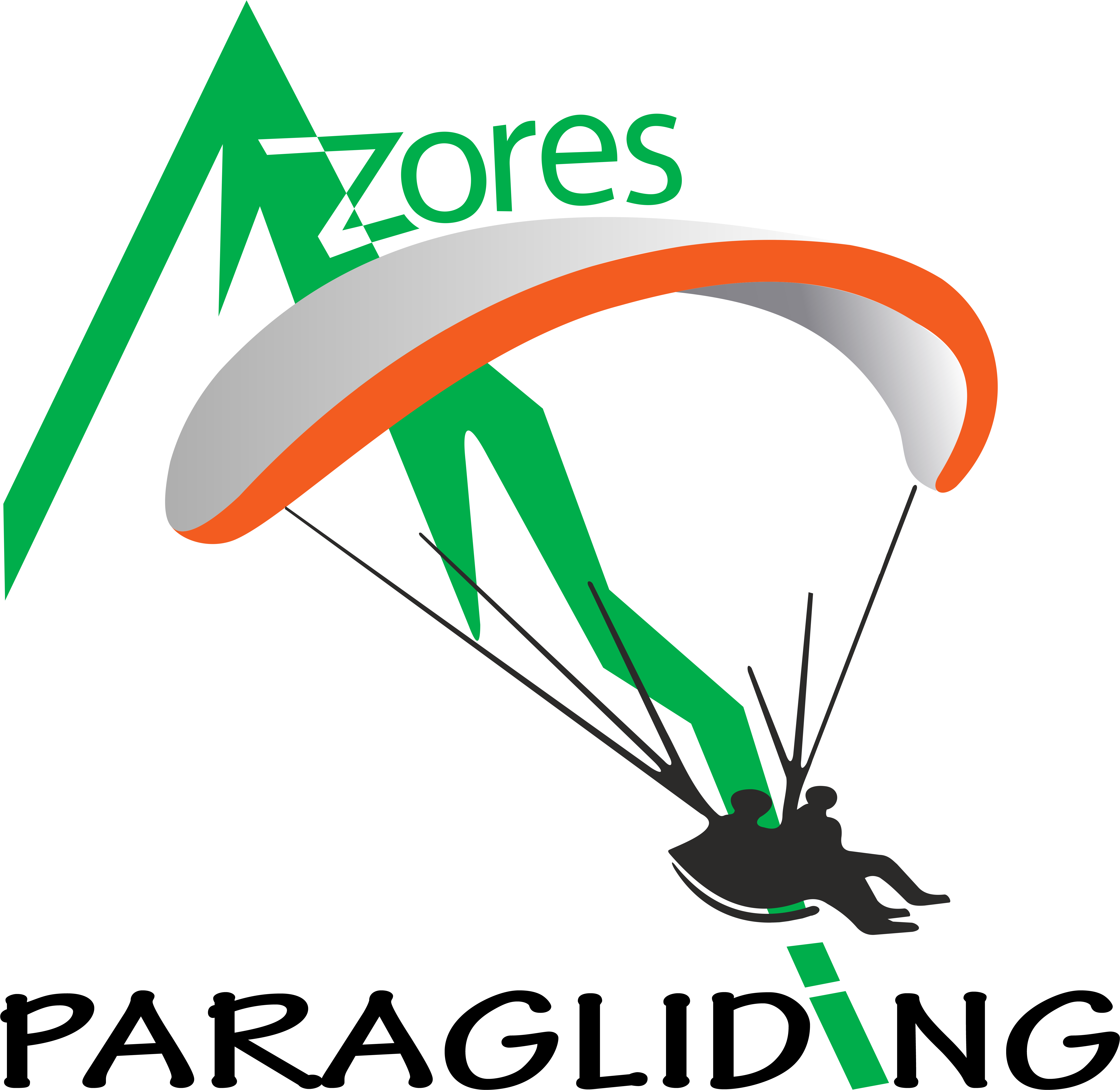 Paragliding Logo Clipart (5999x5757), Png Download