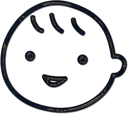 Baby Face Clip Art - Black And White High Resolution Images Baby - Png Download (600x600), Png Download