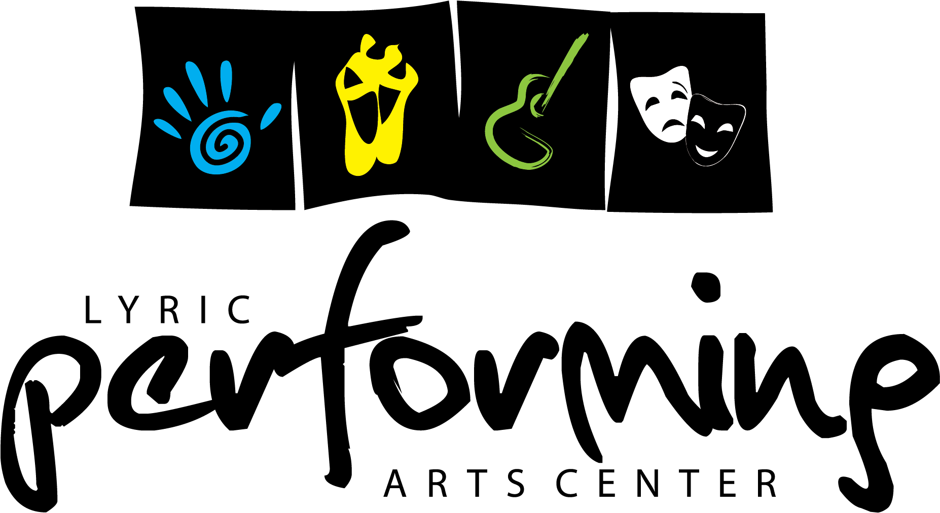 Drawing Lyrics A Team - Performing Arts Logo Design Clipart (2021x1175), Png Download