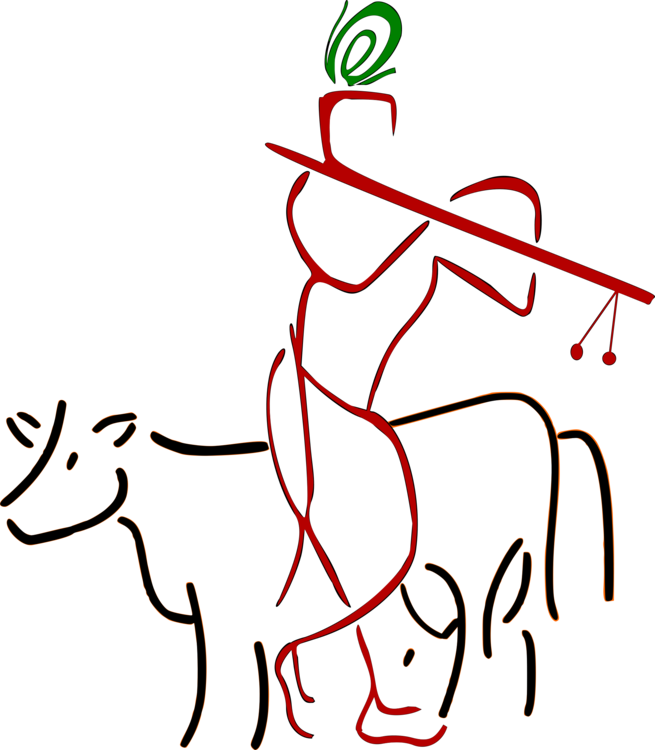 Line Art,art,angle - Krishna Transparent Clipart (655x750), Png Download