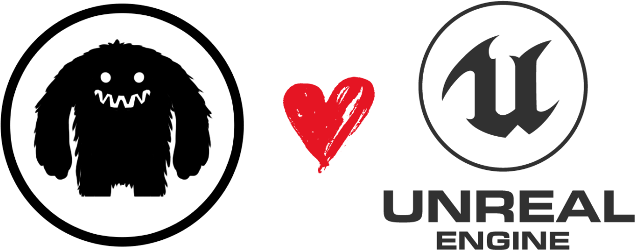 Yeti And Unreal Engine - Unreal Engine Png Clipart (1320x564), Png Download