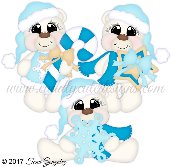 Polar Bears - Polar Bear Clipart (600x600), Png Download