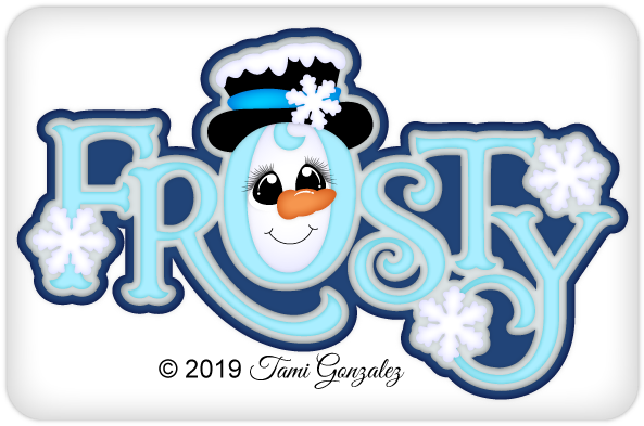 Frosty Title - Err Clipart (600x600), Png Download
