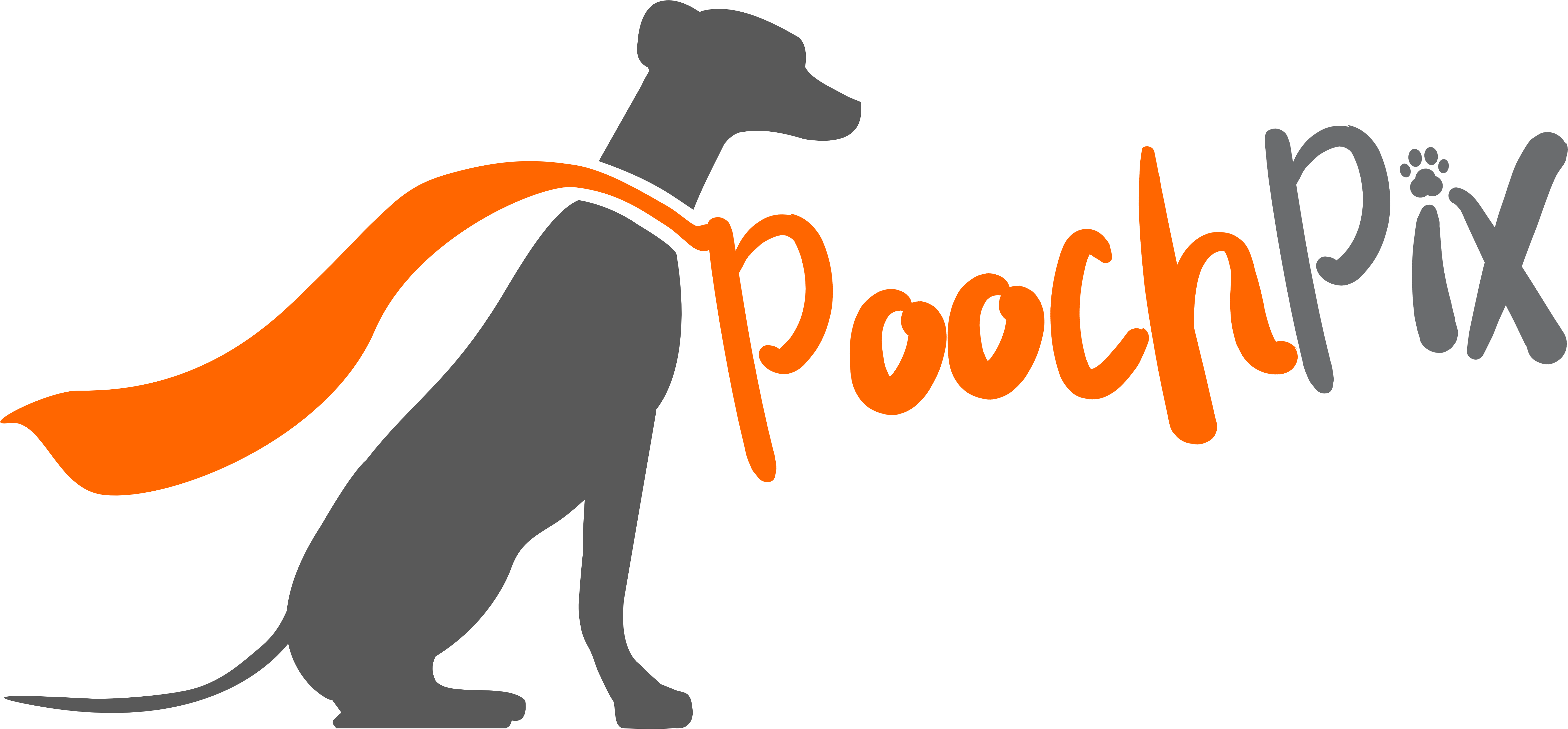 Cat Clipart (6807x3500), Png Download