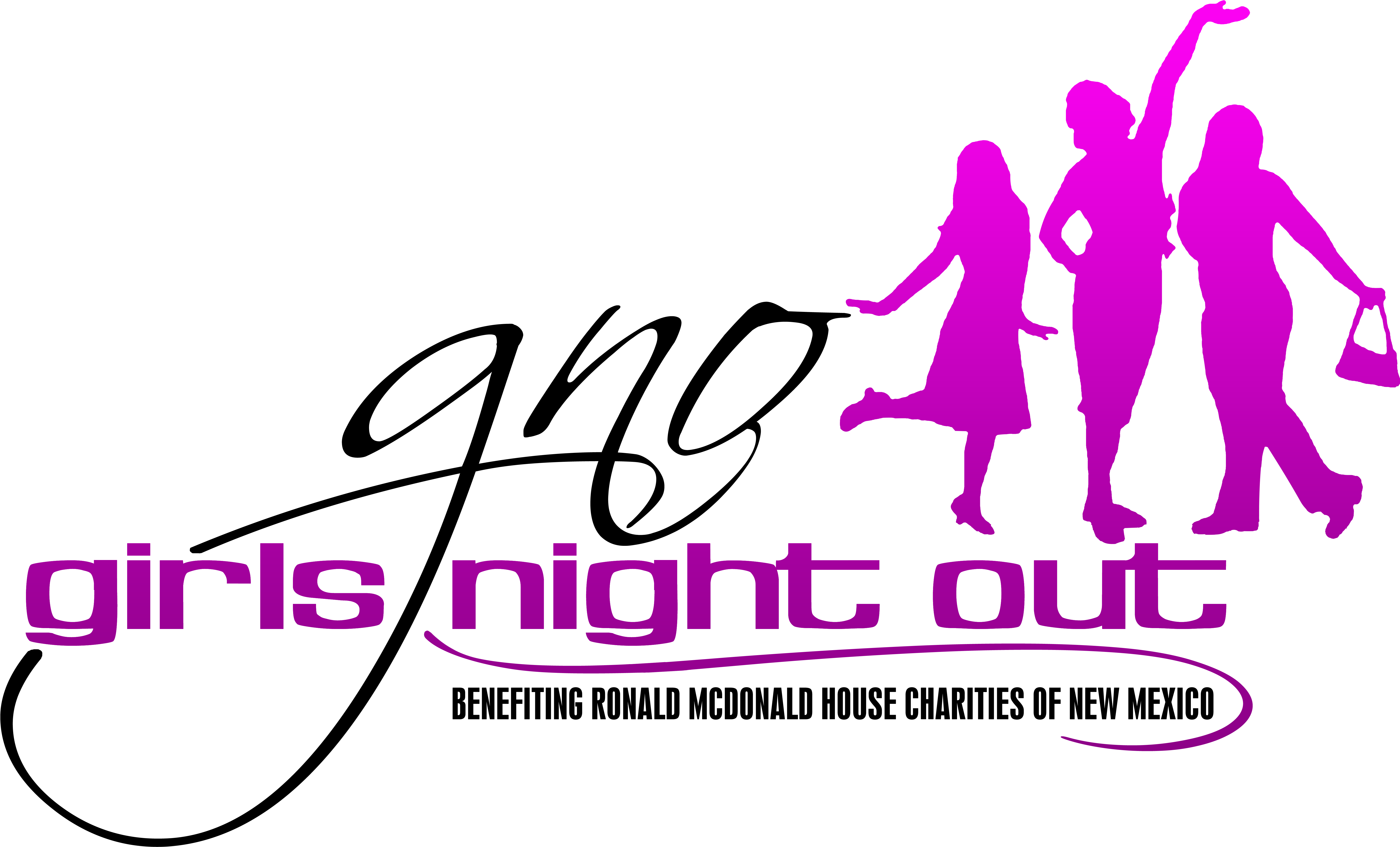 Transparent Tickets Clipart - Girls Night Out Logo - Png Download (6419x3881), Png Download