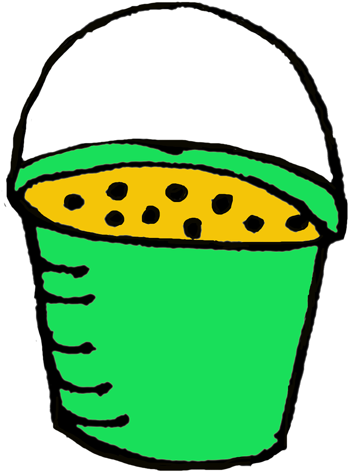 Bucket Summer Sea Free Photo - Clip Art - Png Download (1094x1280), Png Download