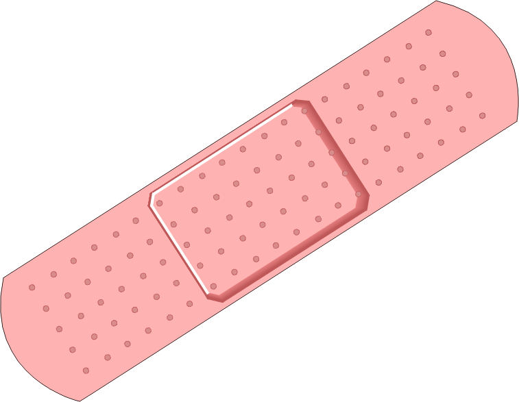 Download Transparent Bandage Pink - Band Aid Transparent Clipart