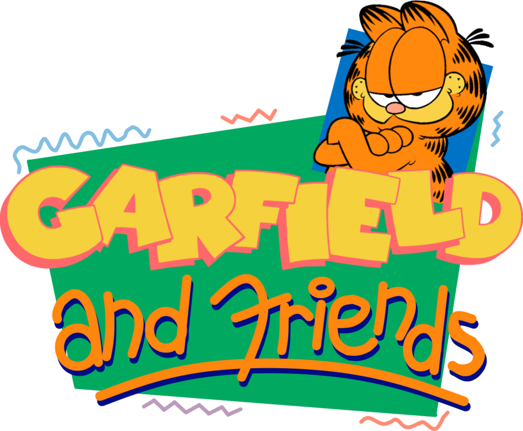 Garfield & Friends - Garfield And Friends Logo Clipart (1024x844), Png Download