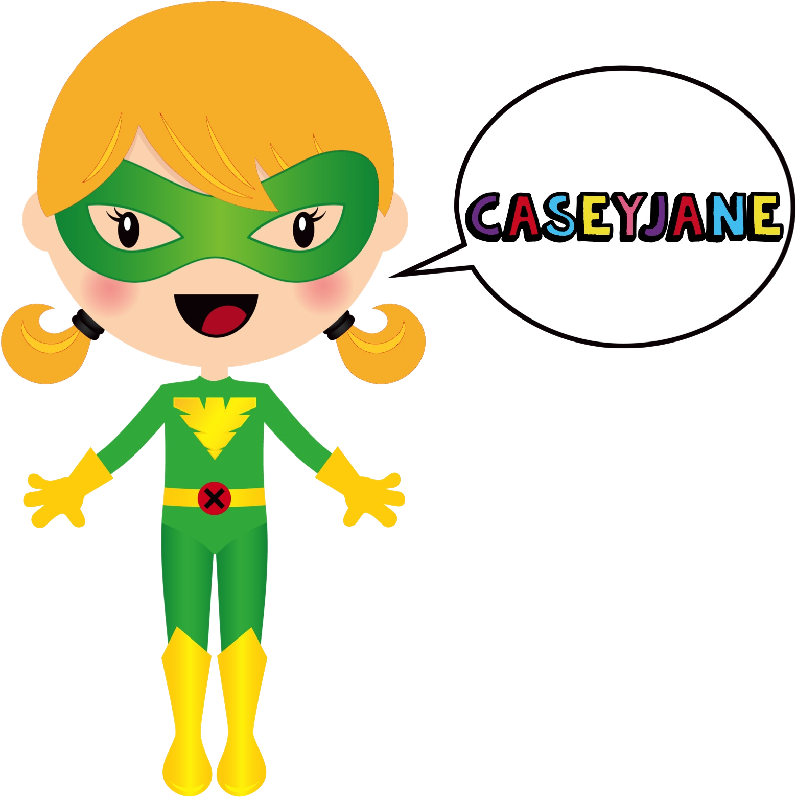 Random Superhero Animated Clipart (1599x1599), Png Download