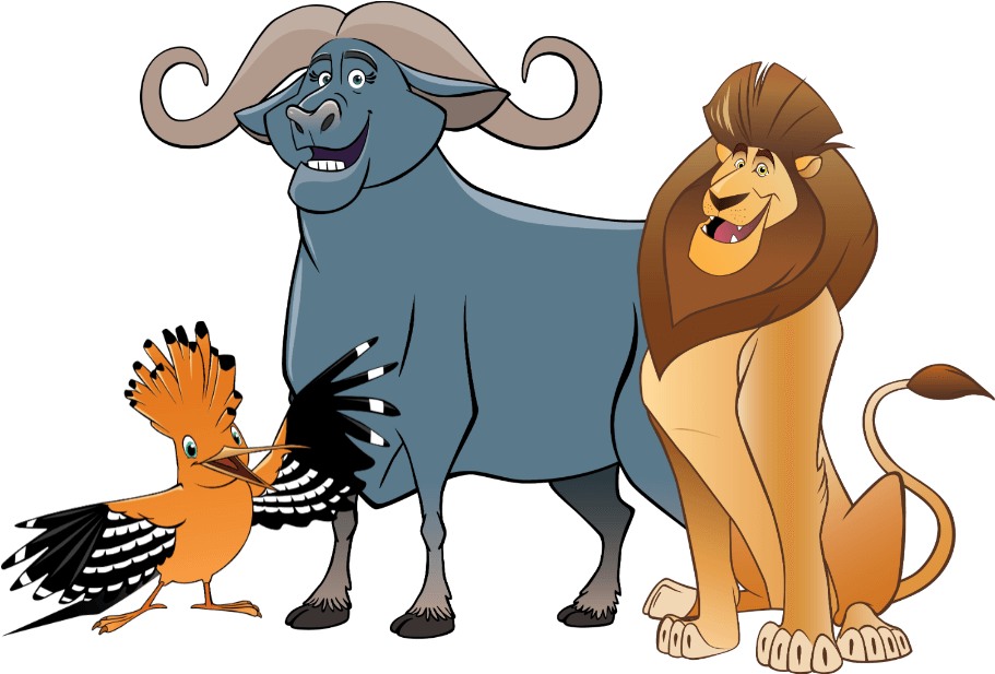 Transparent Operation Christmas Child Clipart - Cartoon Big Cats - Png Download (911x617), Png Download