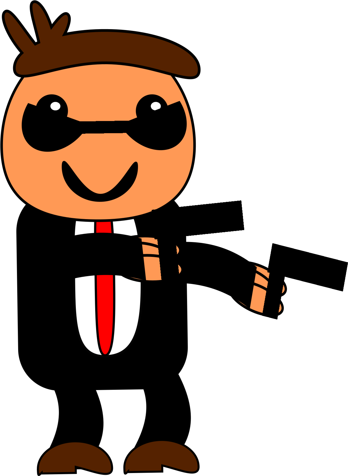 Human Behavior,fictional Character,artwork - Clipart Spies - Png Download (548x750), Png Download