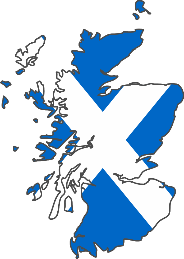 Map Healthy Intake Pinterest - Scotland Flag Map Png Clipart (600x844), Png Download