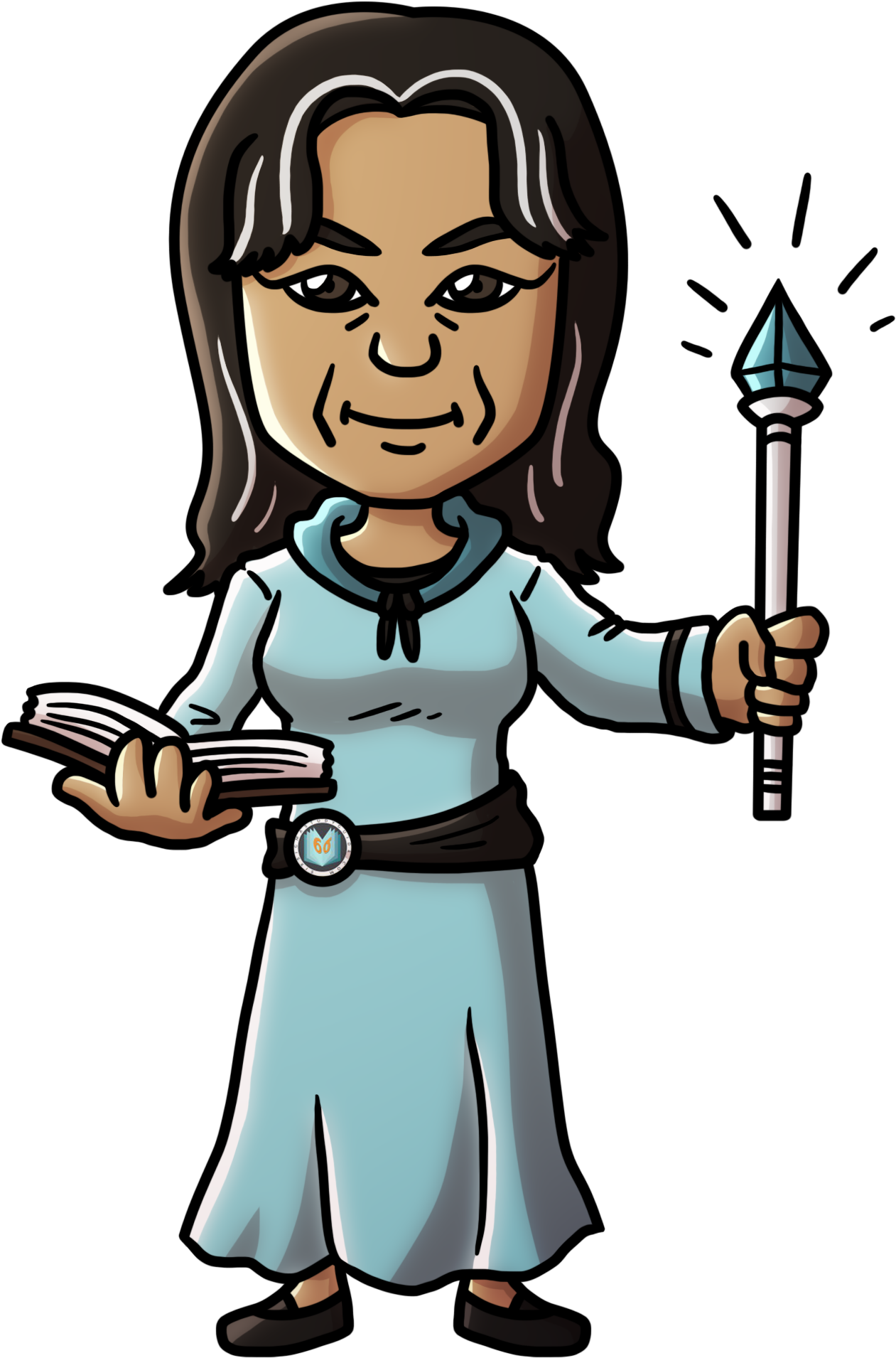 Woman Persian Tedhessing - Cartoon Clipart (2000x2000), Png Download
