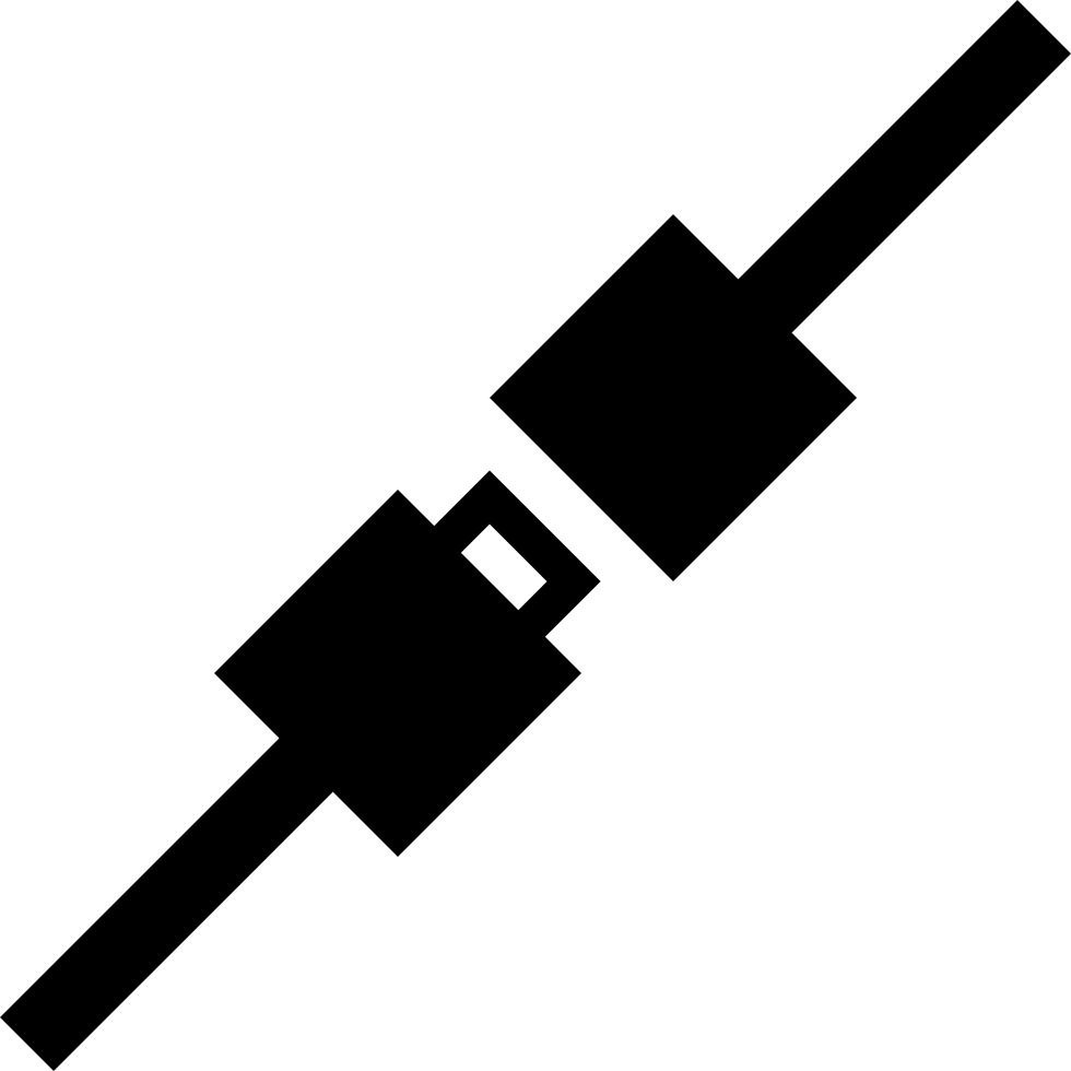 Car Seat Clipart Library Car Seat Belt Svg Png Icon - Audio Line In Icon Transparent Png (980x980), Png Download