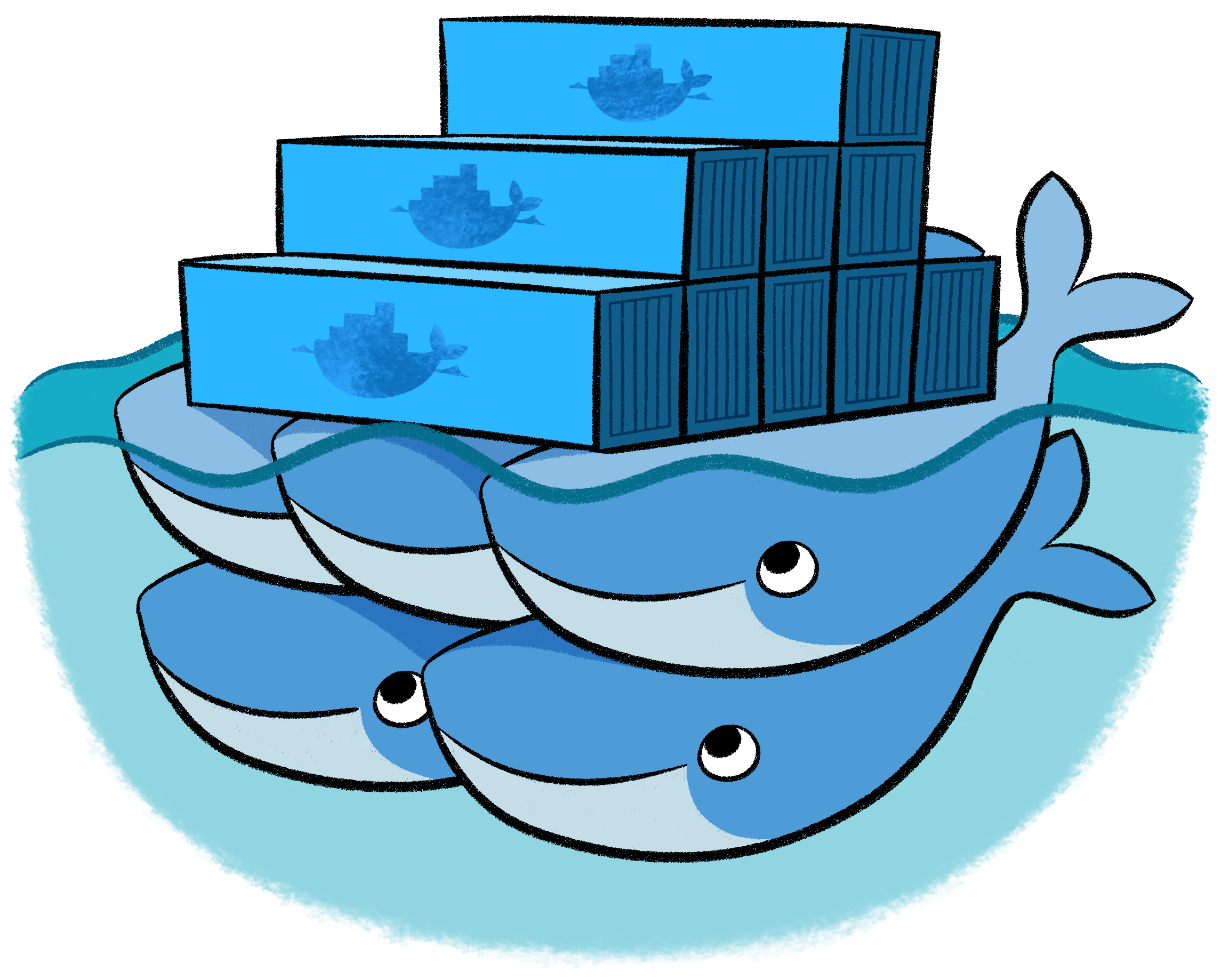 Docker Swarm Logo Png Clipart (2725x2269), Png Download