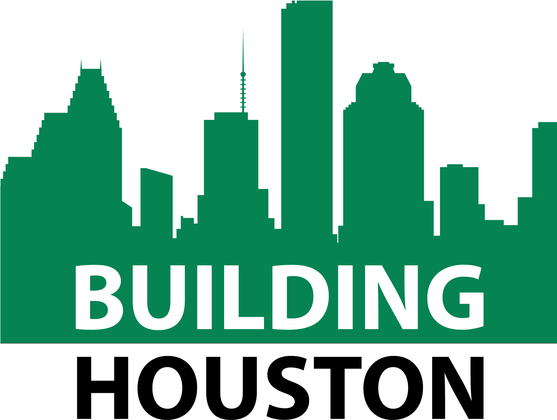 Houston Skyline Silhouette Clipart (1984x1417), Png Download