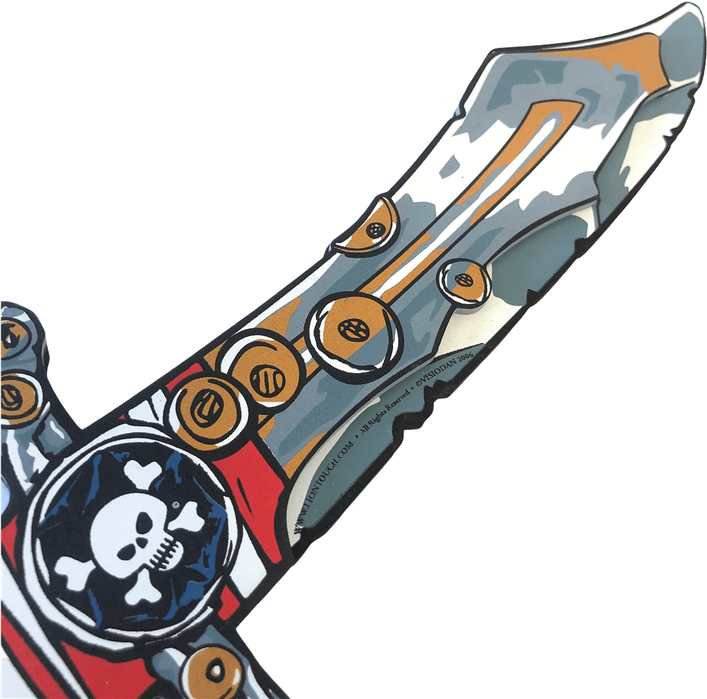 Pirate Knife, Pirate Red Stripe Clipart (1024x1024), Png Download
