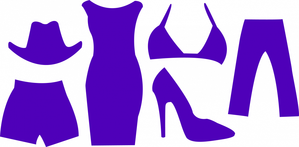 Clothes Clipart (1000x491), Png Download