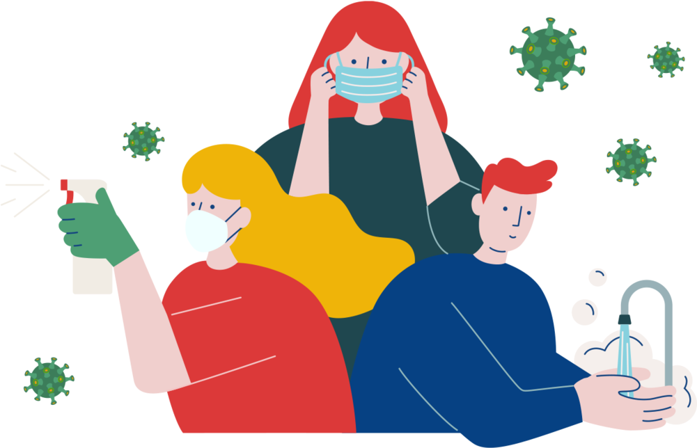 Leaf Medical Coronavirus - Fight Against Covid 19 Clipart (1000x678), Png Download