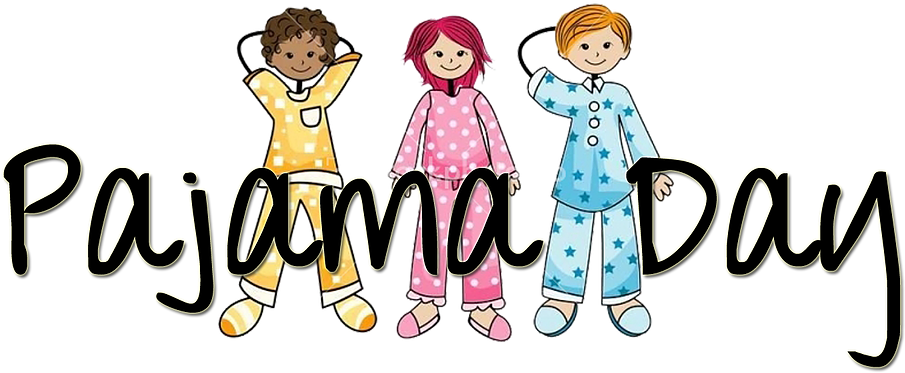 Spirit Week Pajama Day Clipart (1000x400), Png Download